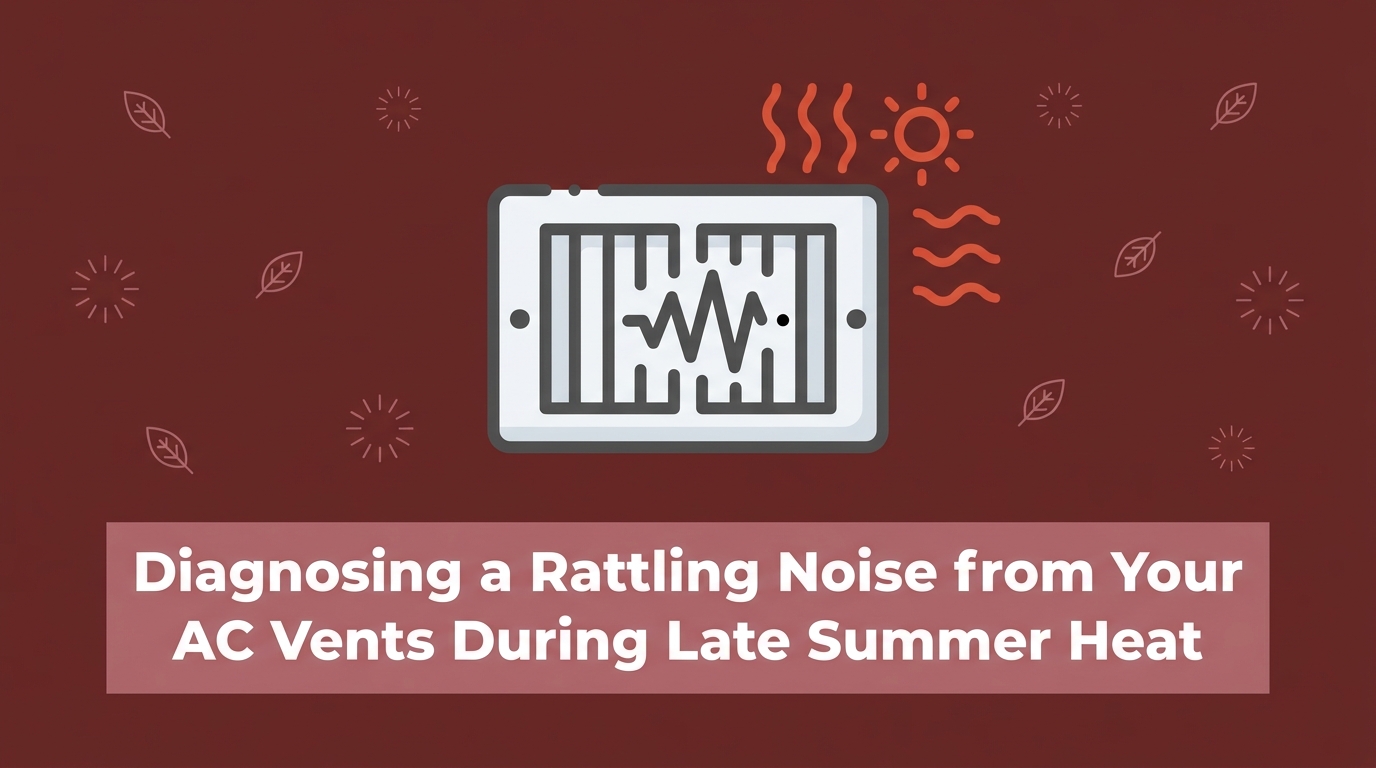 Diagnosing a Rattling Noise from Your AC Vents