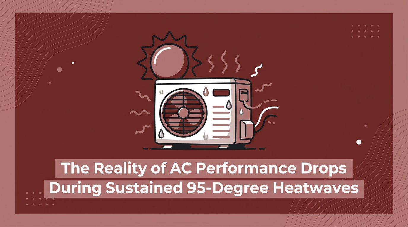 The Reality of AC Performance Drops During Sustained 95-Degree Heatwaves