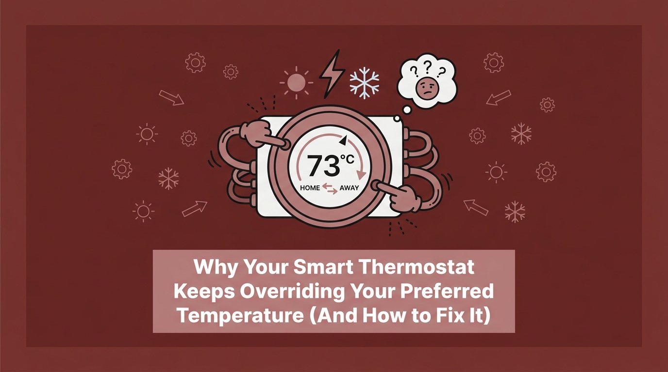 Why Your Smart Thermostat Keeps Overriding Your Preferred Temperature