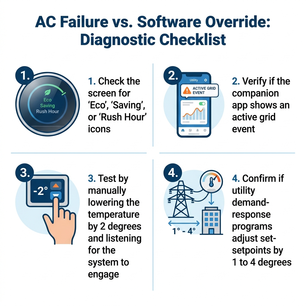AC Failure vs. Software Override: Diagnostic Checklist