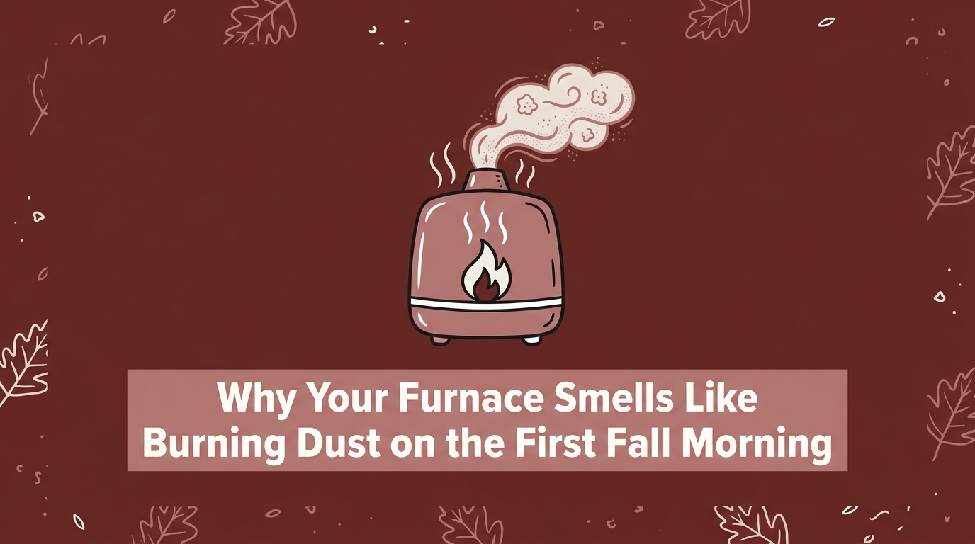 Why Your Furnace Smells Like Burning Dust on the First Fall Morning