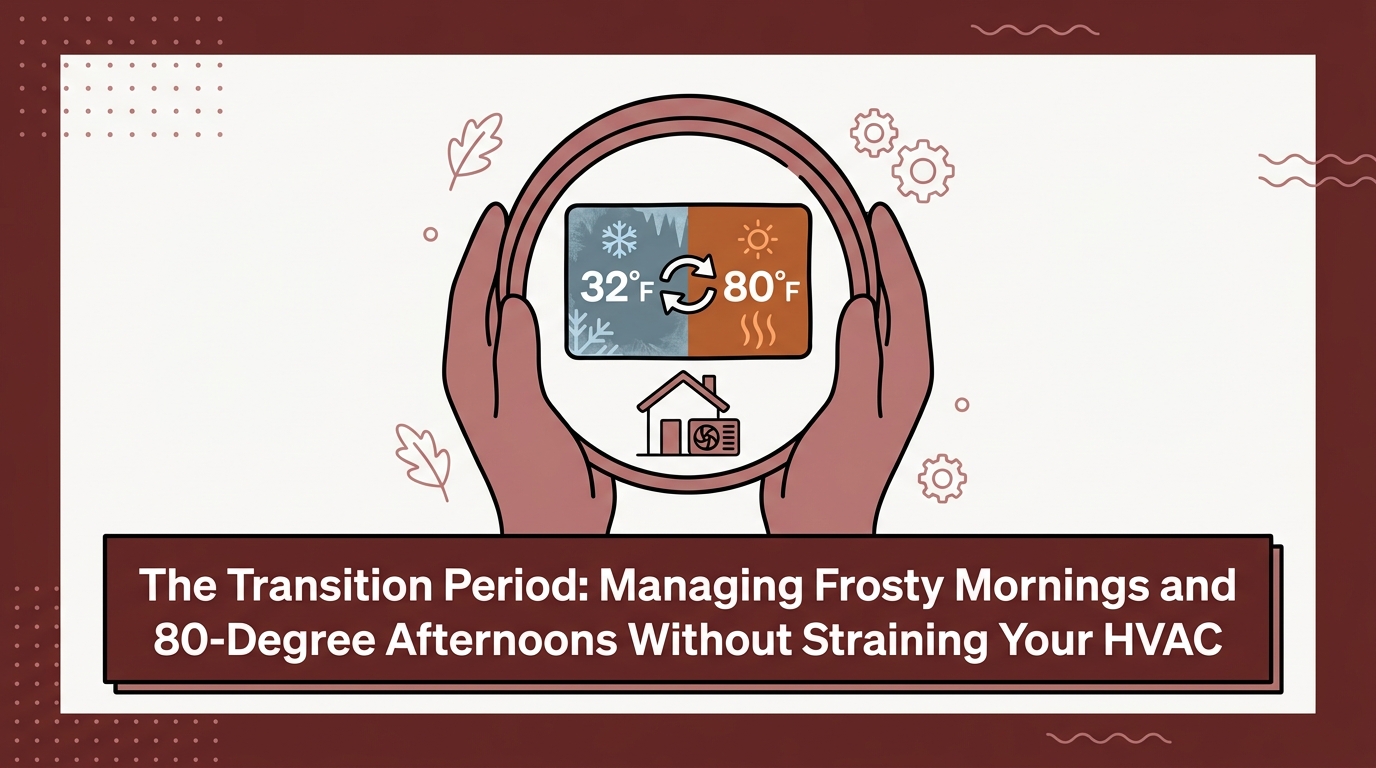 The Transition Period: Managing Frosty Mornings and 80-Degree Afternoons