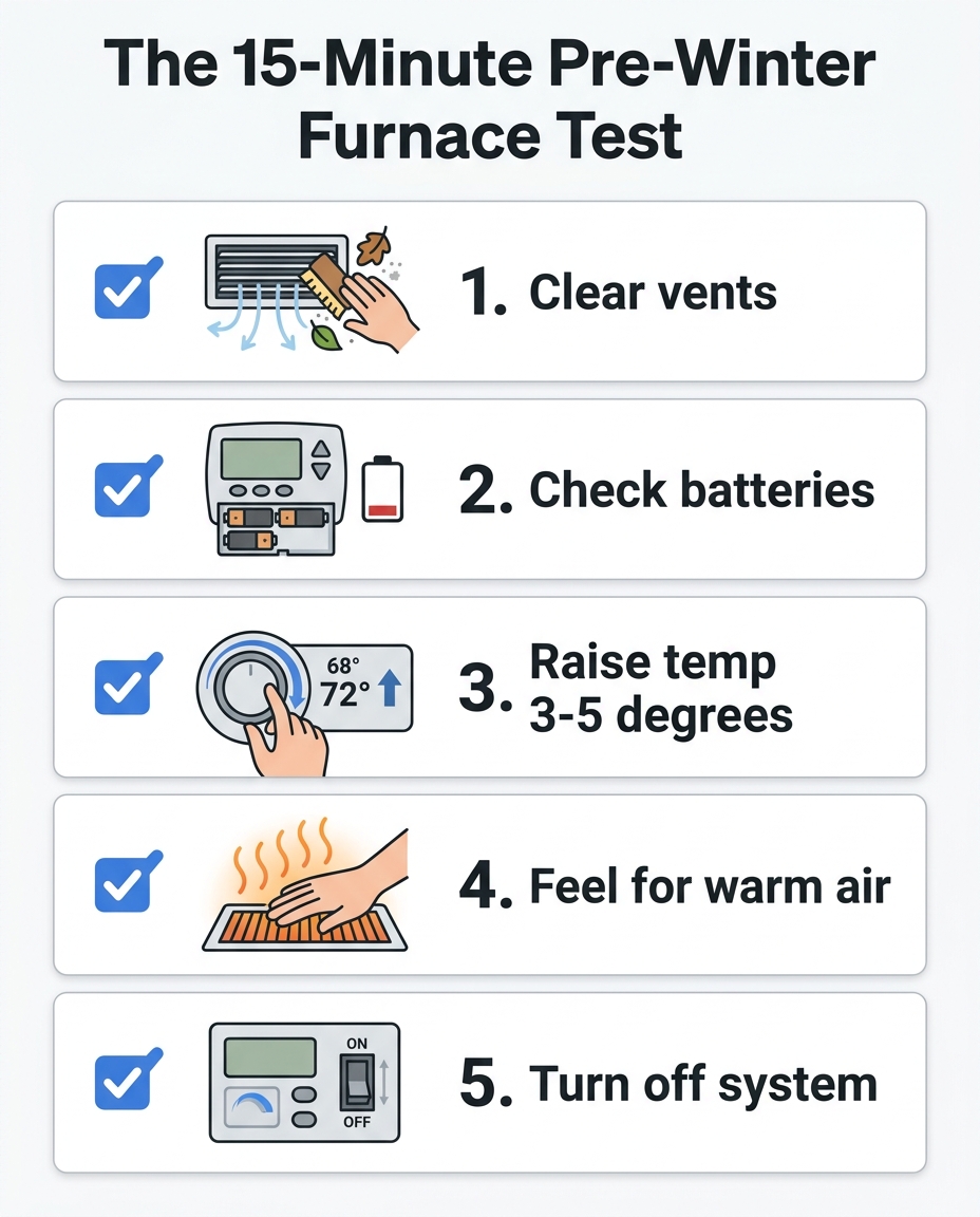 The 15-Minute Pre-Winter Furnace Test