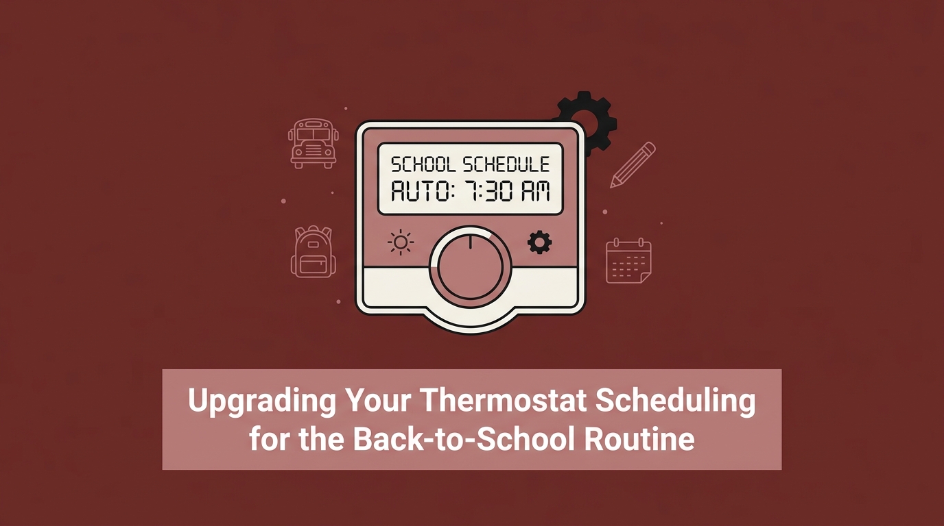 Upgrading Your Thermostat Scheduling for the Back-to-School Routine