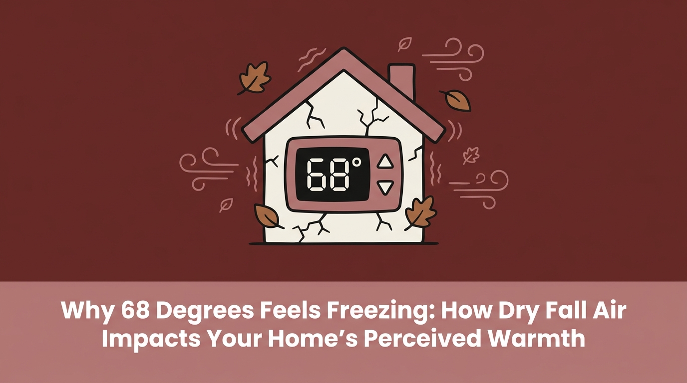 How Dry Fall Air Impacts Your Home's Perceived Warmth