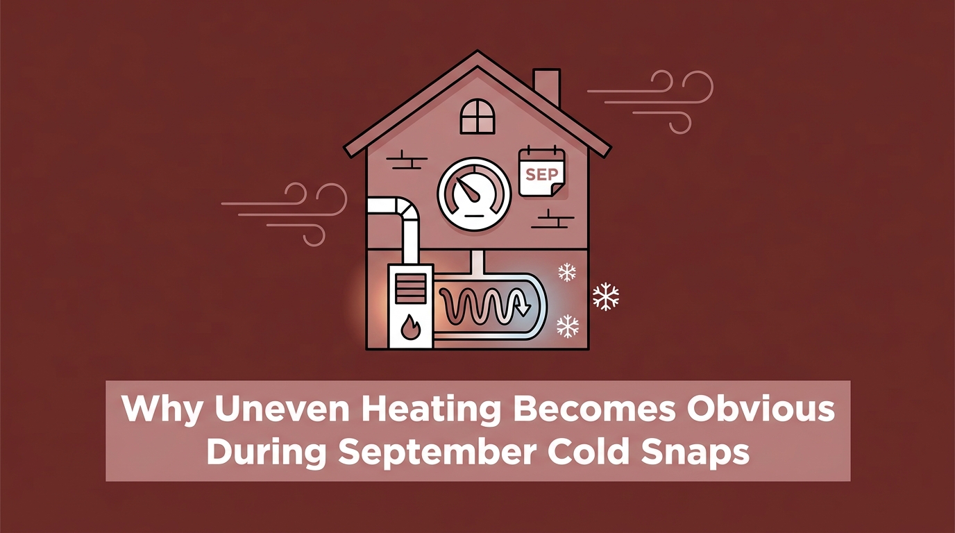 Why Uneven Heating Becomes Obvious During September Cold Snaps