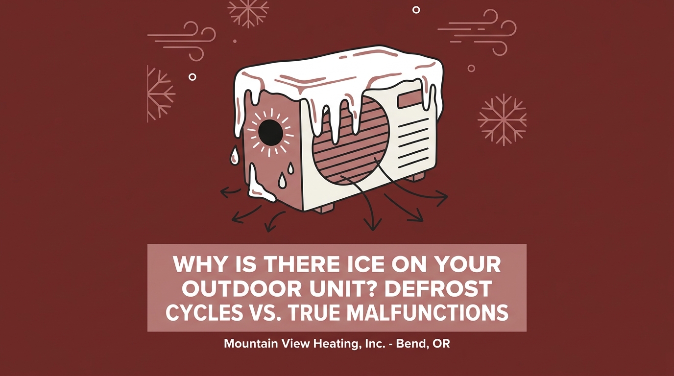 Why Is There Ice on Your Outdoor Unit? Defrost Cycles vs. True Malfunctions