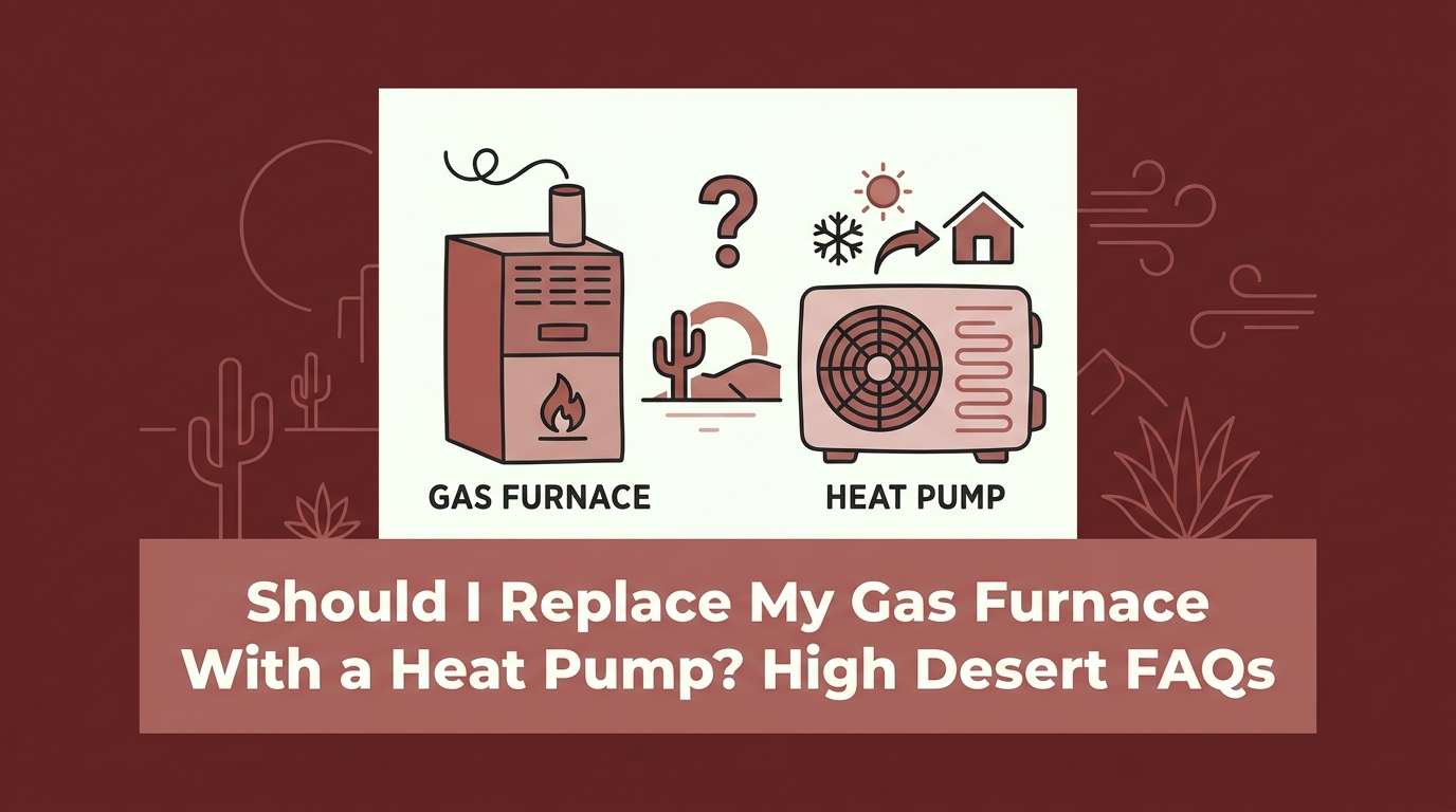 Should I Replace My Gas Furnace With a Heat Pump? High Desert FAQs