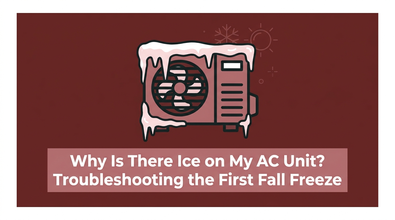 Why Is There Ice on My AC Unit? Troubleshooting the First Fall Freeze