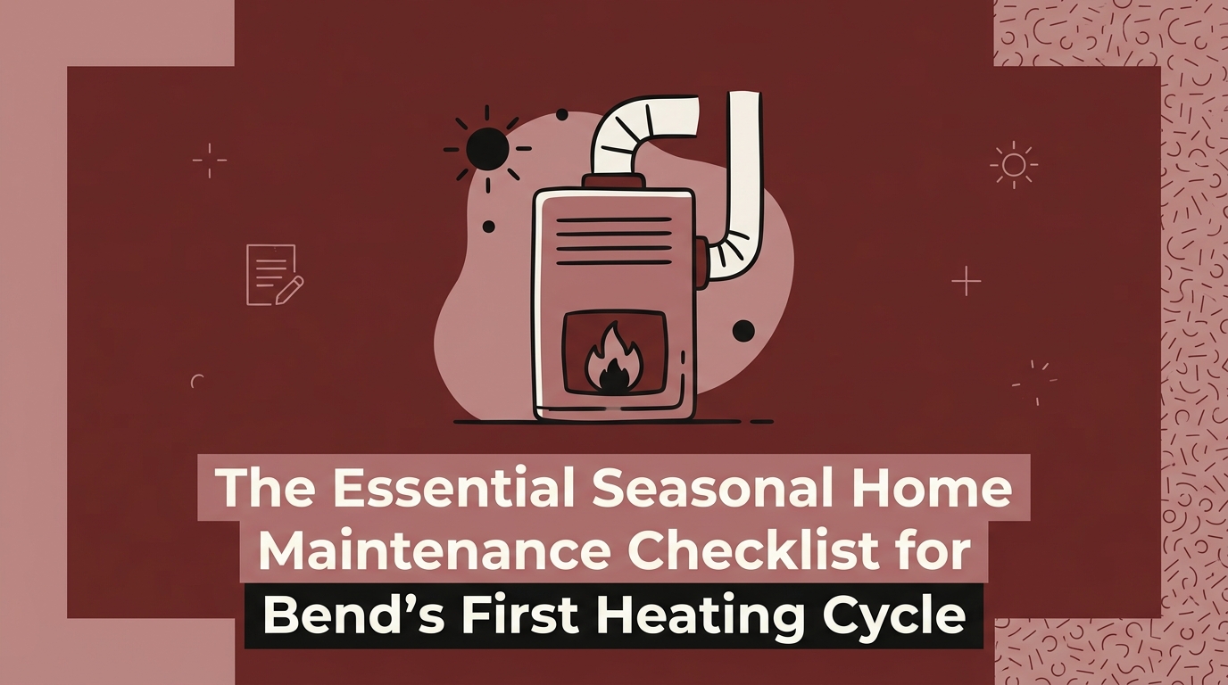 The Essential Seasonal Home Maintenance Checklist for Bend's First Heating Cycle