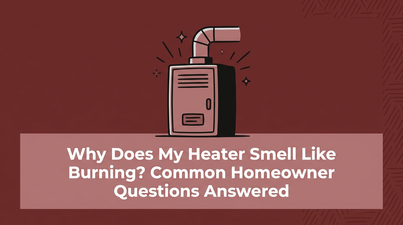 Why Does My Heater Smell Like Burning? Common Homeowner Questions Answered