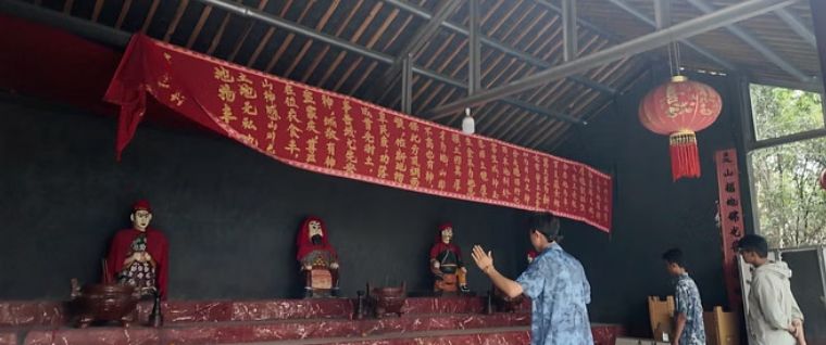 Prayer walking in unreached villages to see local idolatrous strongholds fall.