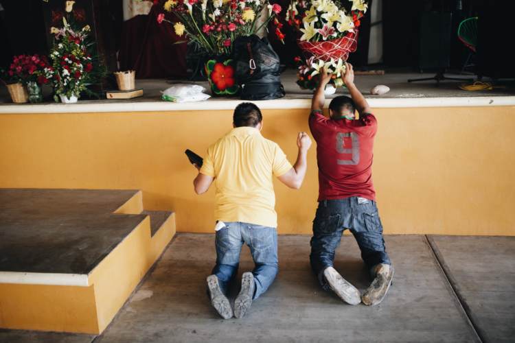 Just Waiting for You to Pray