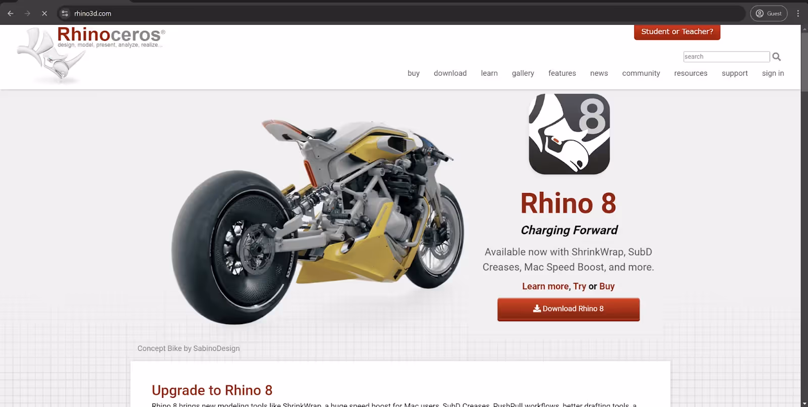 Rhinoceros homepage