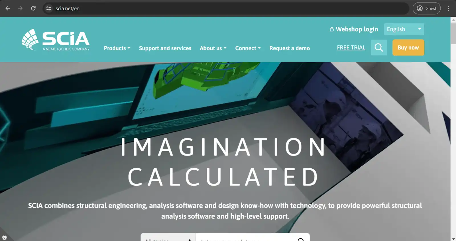 SCIA Engineer homepage