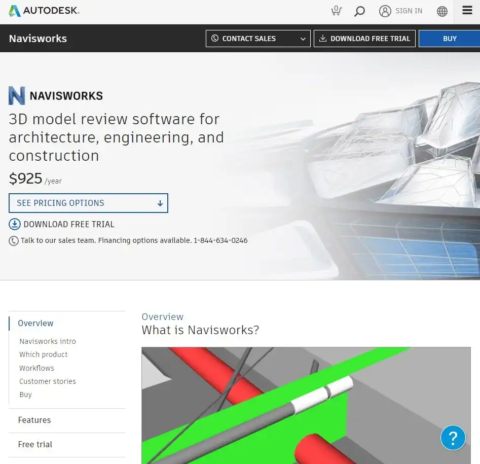 Navisworks homepage