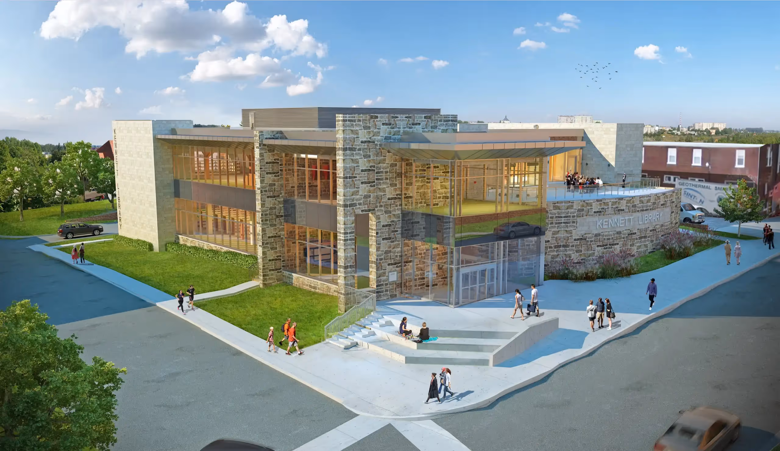 An archive of efficiency: EDiS tallies the Revizto reward on Kennett Library project