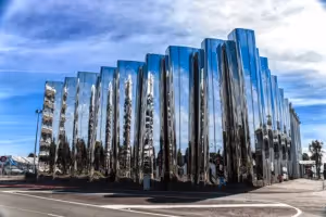 The Len Lye Centre in New Plymouth
