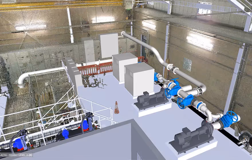 Durleigh Water Treatment Works – Igloo aids coordination for Aecom