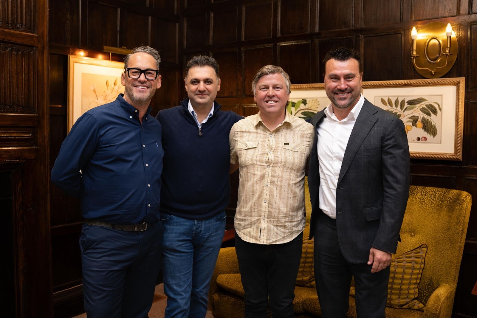 Photo of Steven Capper, Arman Gukasyan, David Felker, Kurt Brissett