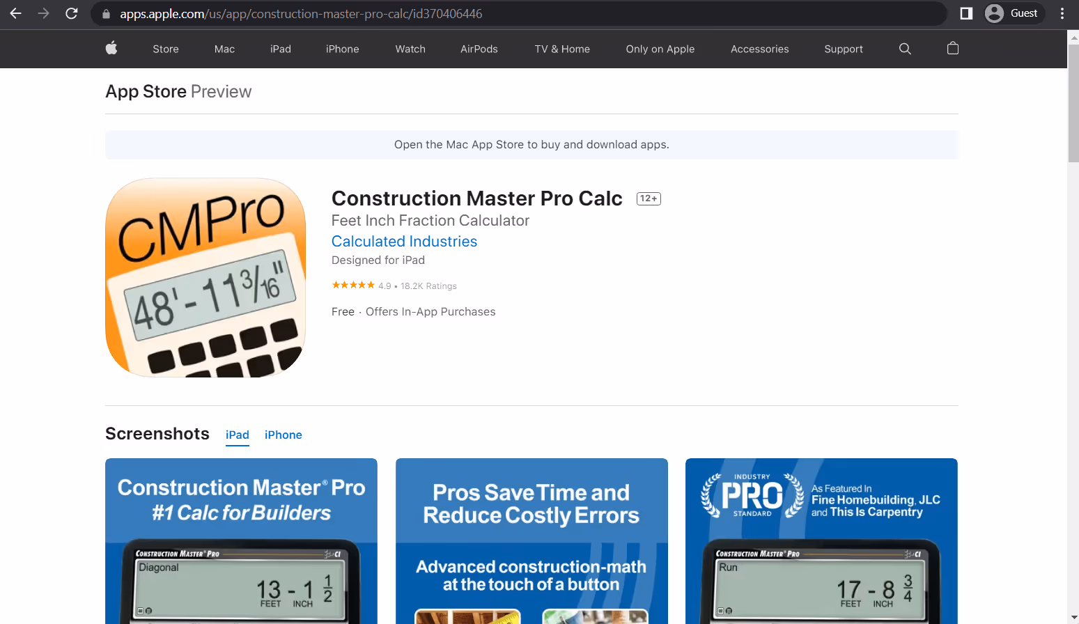 construction master pro landing page