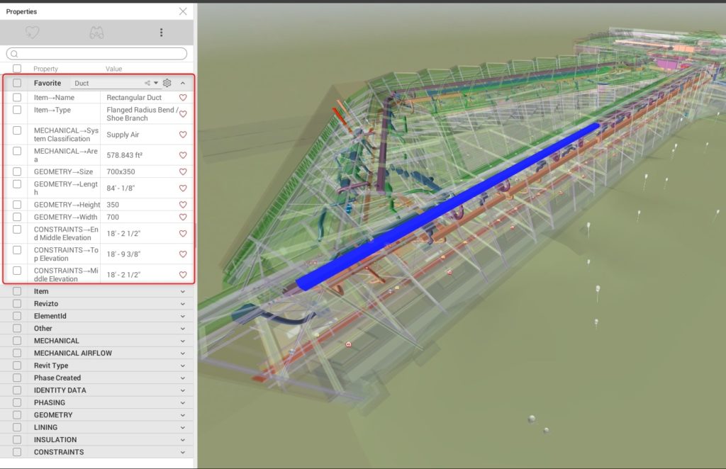 Duct properties
