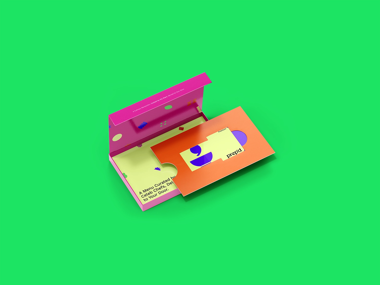 Credit Card and Box Mockup