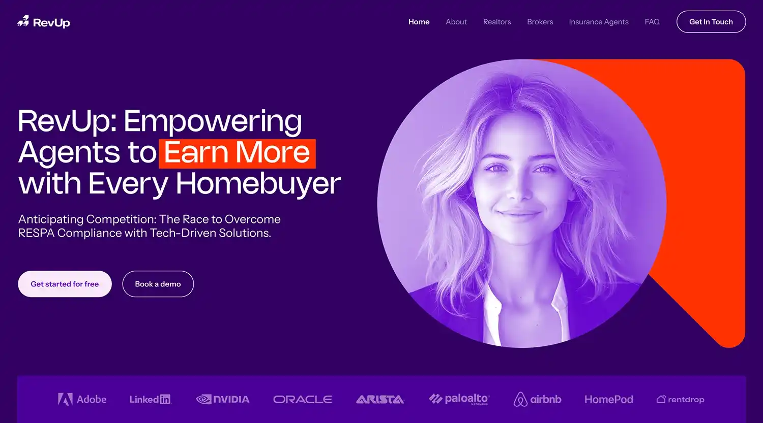 Three promotional posters with bold colors and modern typography.