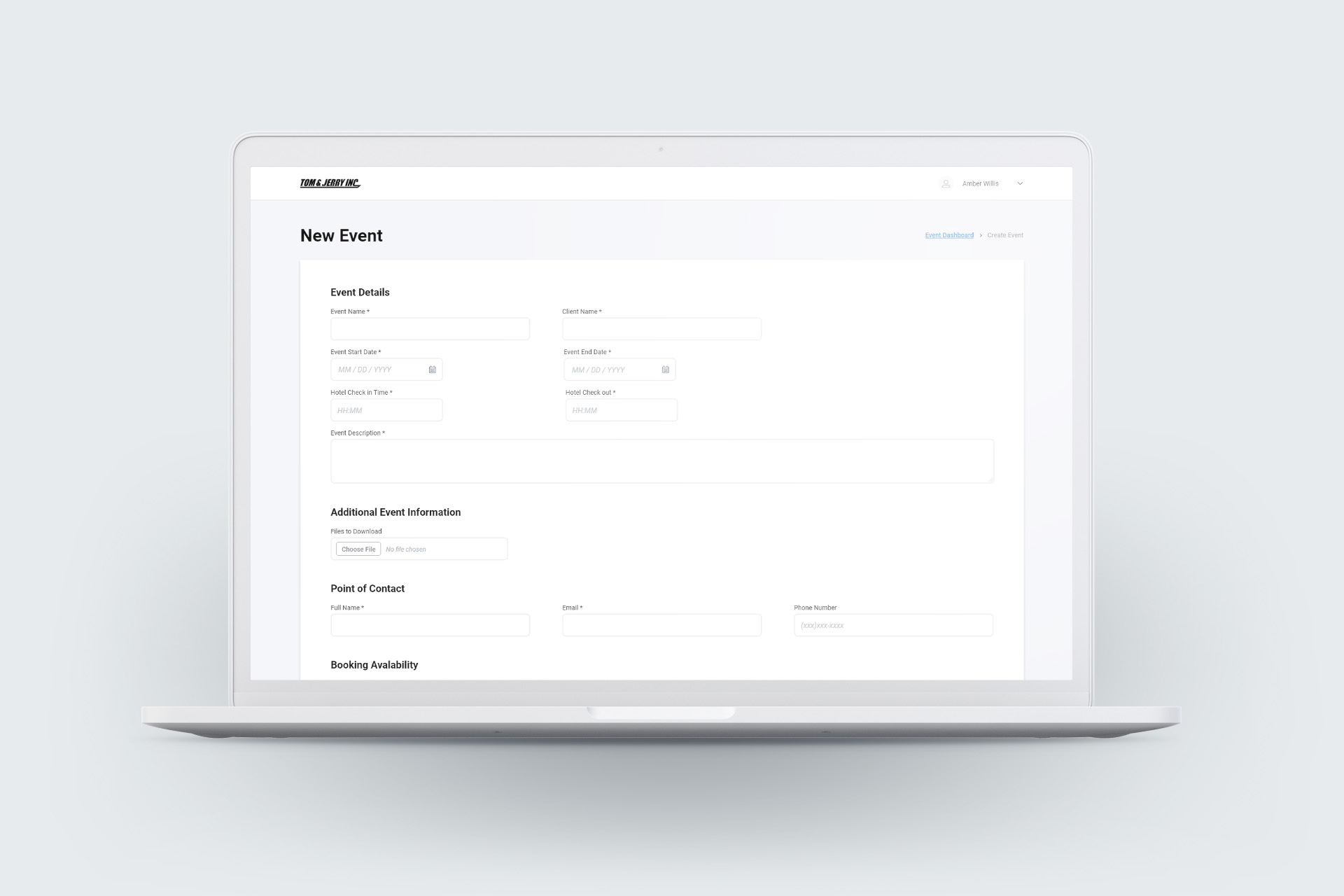 Two laptop with the designs of the starting screen