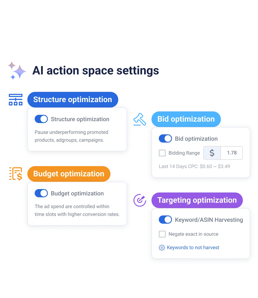 AI section space settings