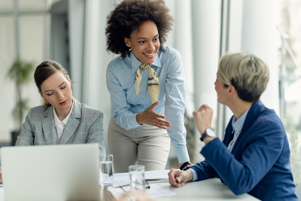 A board strategy session