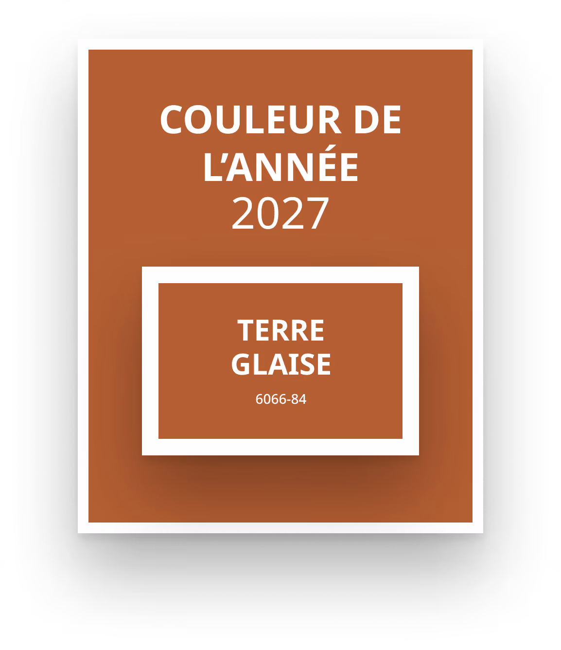 Couleur de l’année 2027 : Terre Glaise (6066-84)