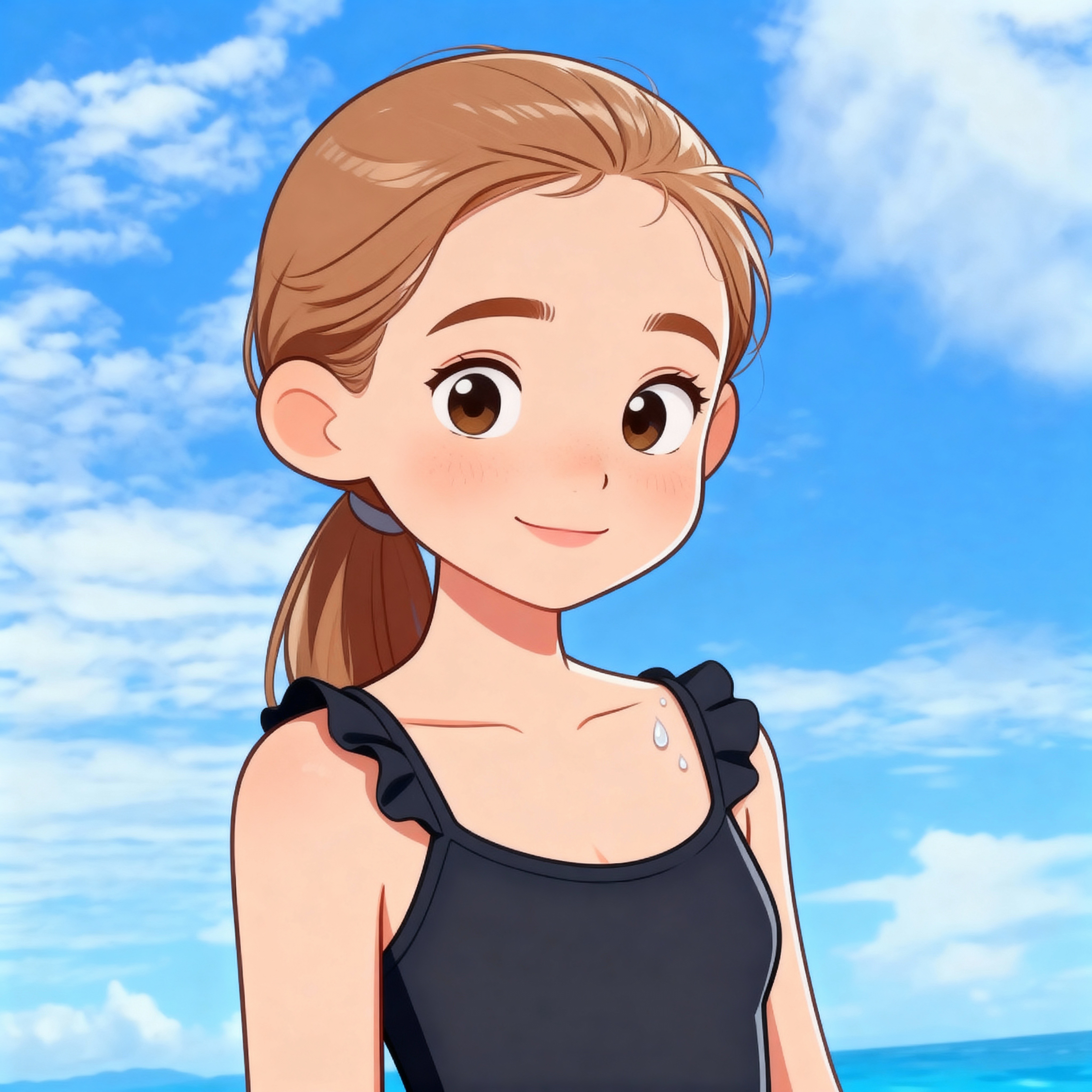 [headshot] image of a customer interacting with their pet