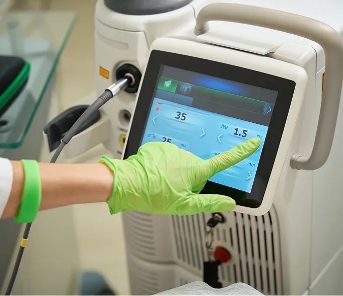 AlyneClear Fotona pigment and redness correction at AlyneMD — vascular and pigmentary laser treatment