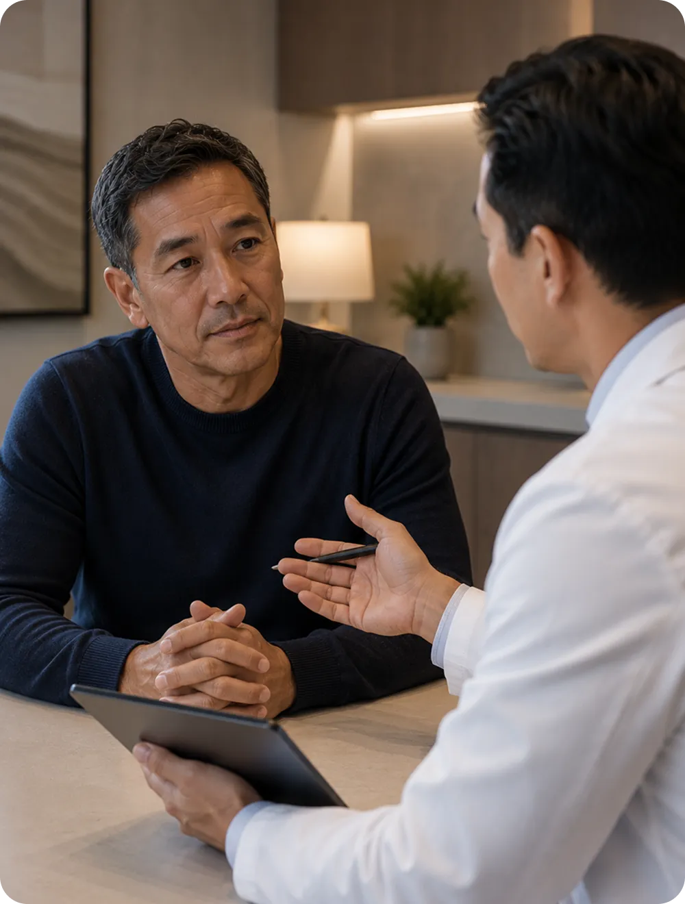 Male Aesthetics consultation