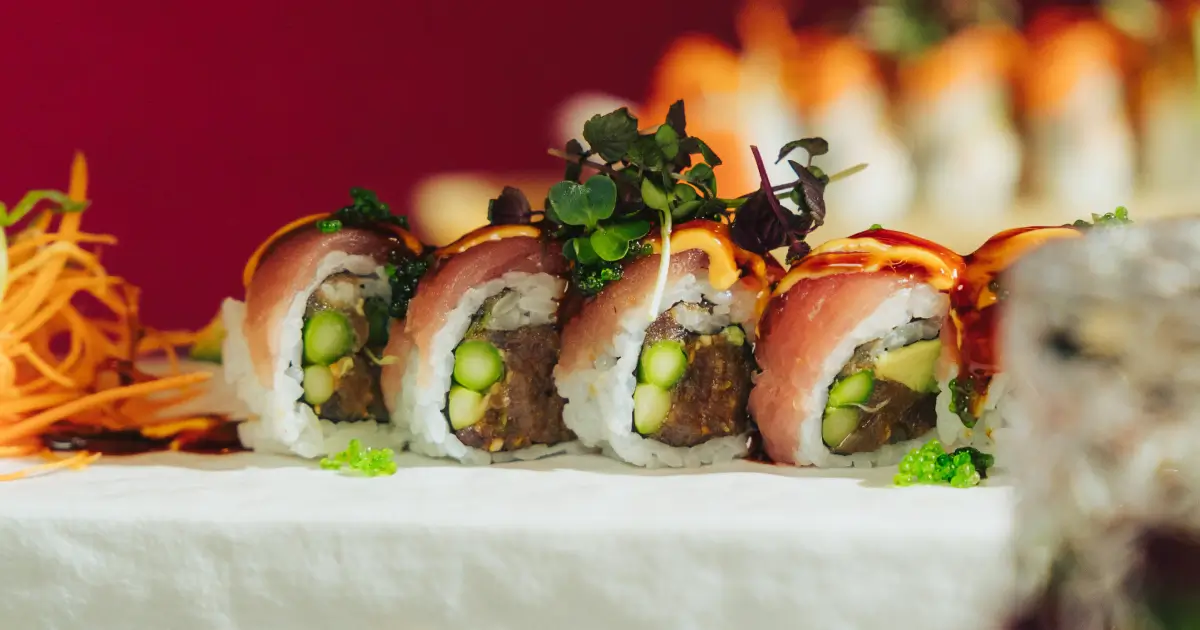 Frisches Sushi im MOGGI