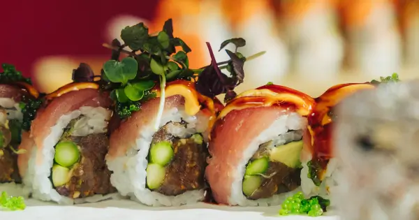 Frisches Sushi im MOGGI