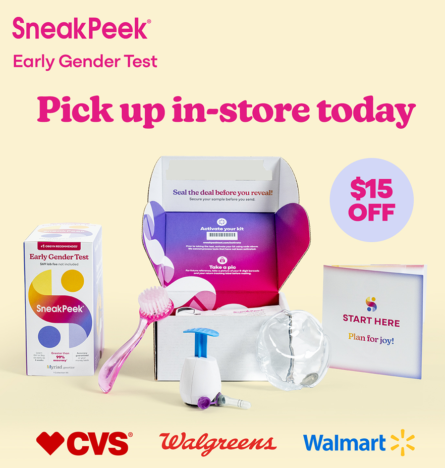 SneakPeek offer advertisement