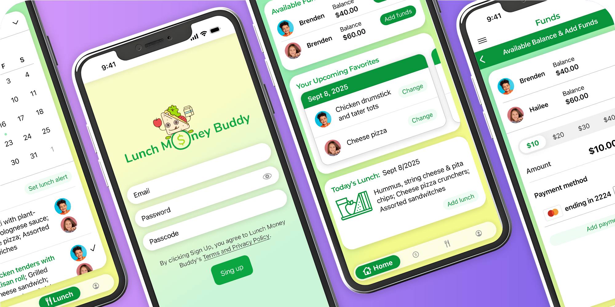 Lunch Money Buddy App