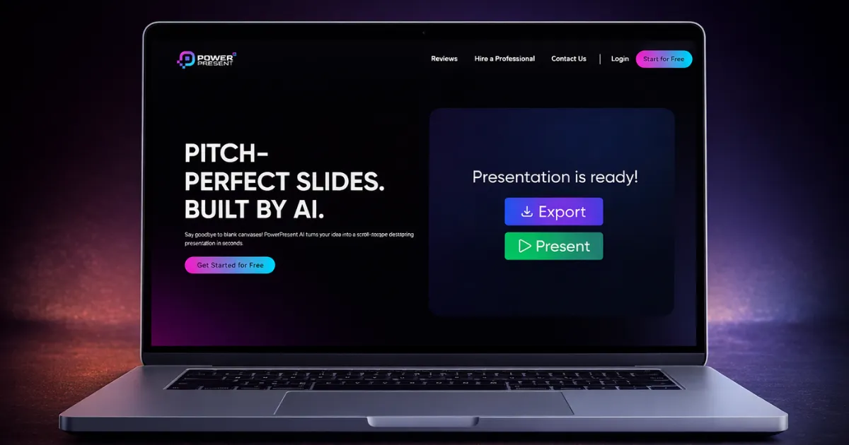 How PowerPresent.AI Automatically Structures Pitch Decks Businesses