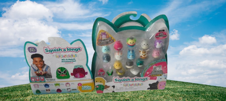 Squish-a-Longs Collectible Toy Set
