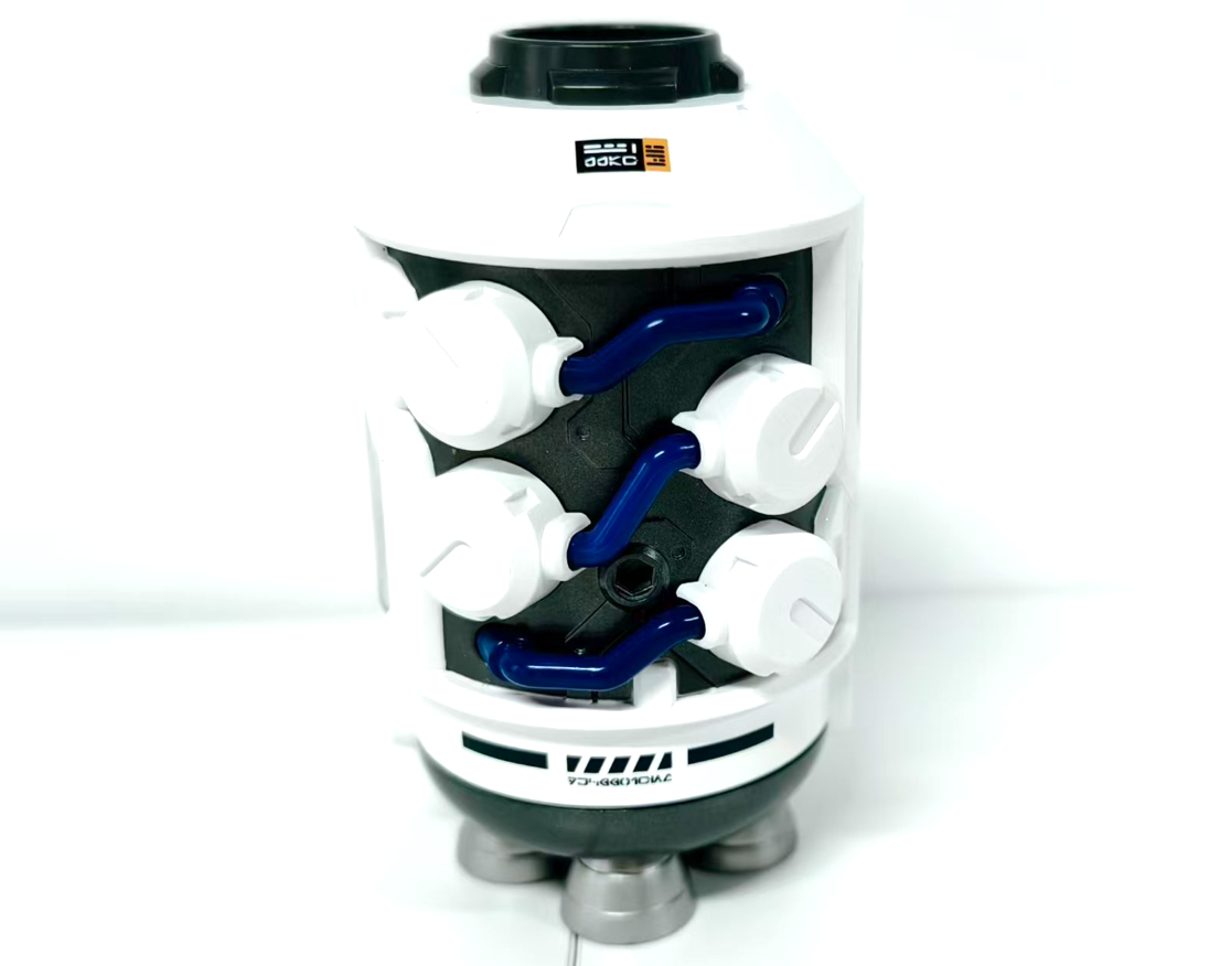 Aerospace Dragon capsule collectible with layered exterior components
