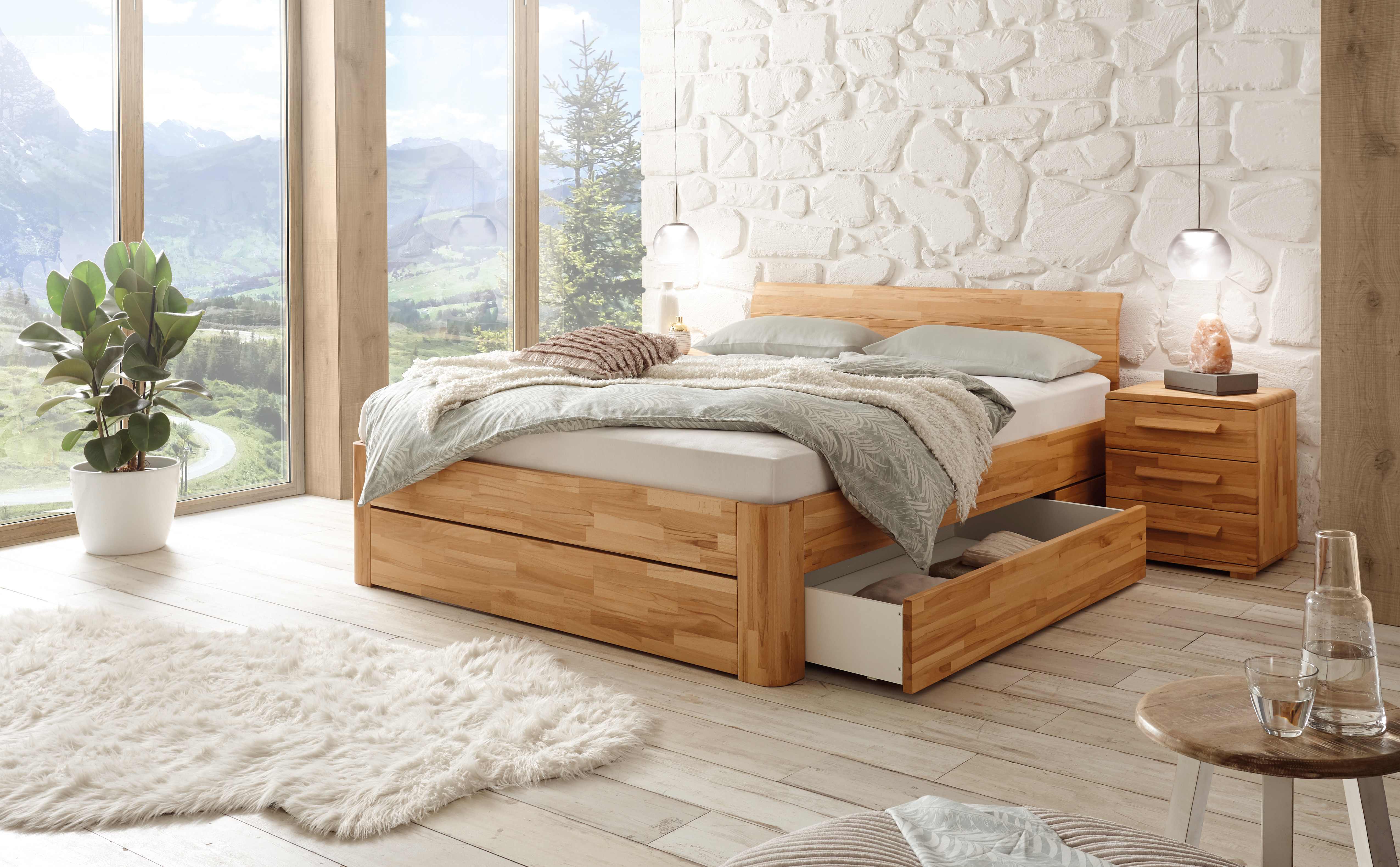 Bed with storage