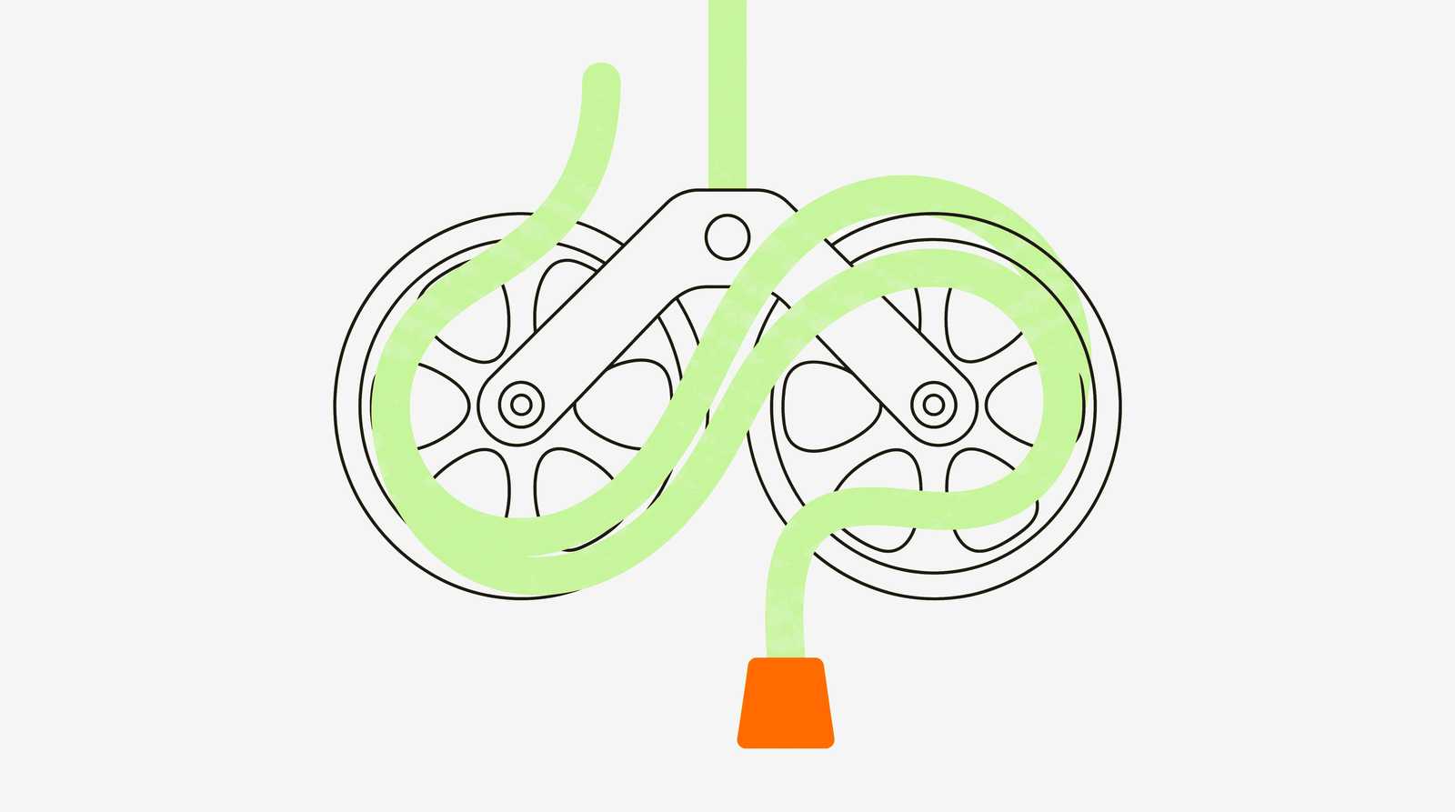 Scaling playbook — pulley system illustration representing mechanical advantage in creator recruitment