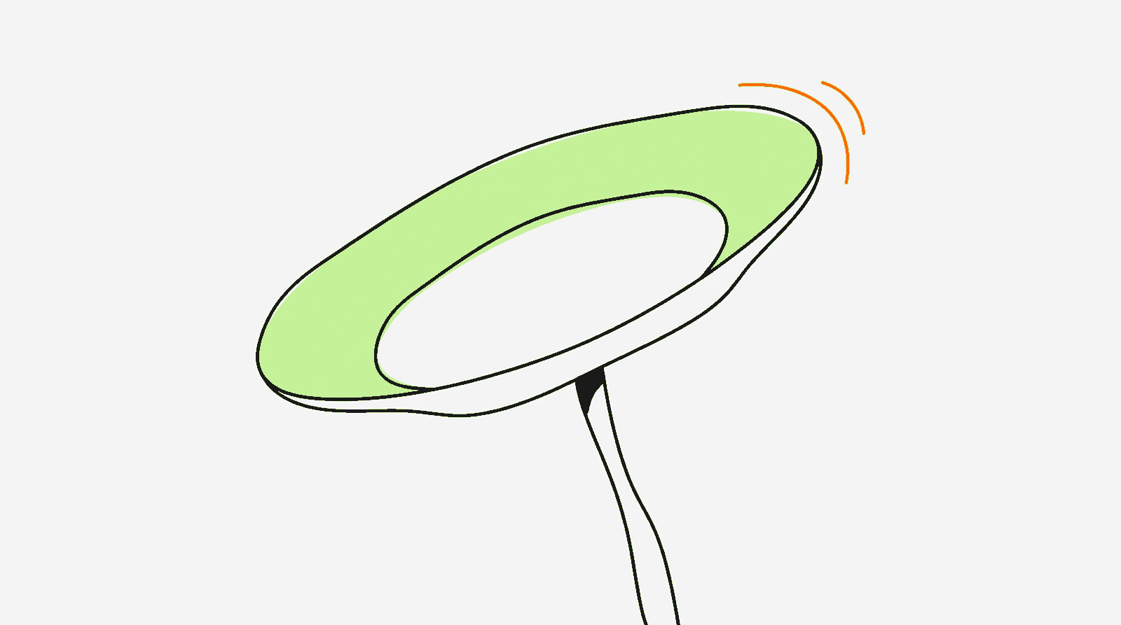 Spinning plate wobbling on a stick representing the precarious TikTok Shop content velocity challenge