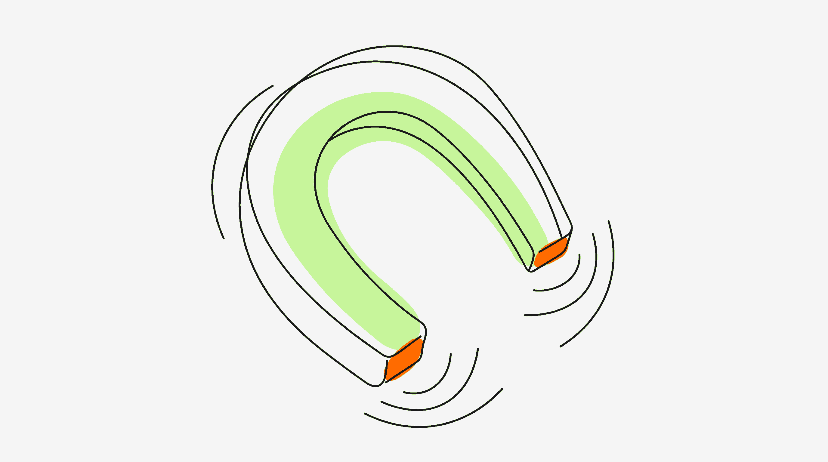 Magnet representing creator retention as the hidden scaling lever