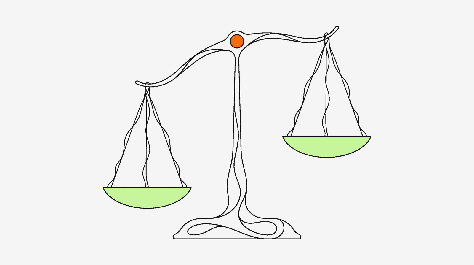 Balance scale representing TikTok Shop profit tracking tools