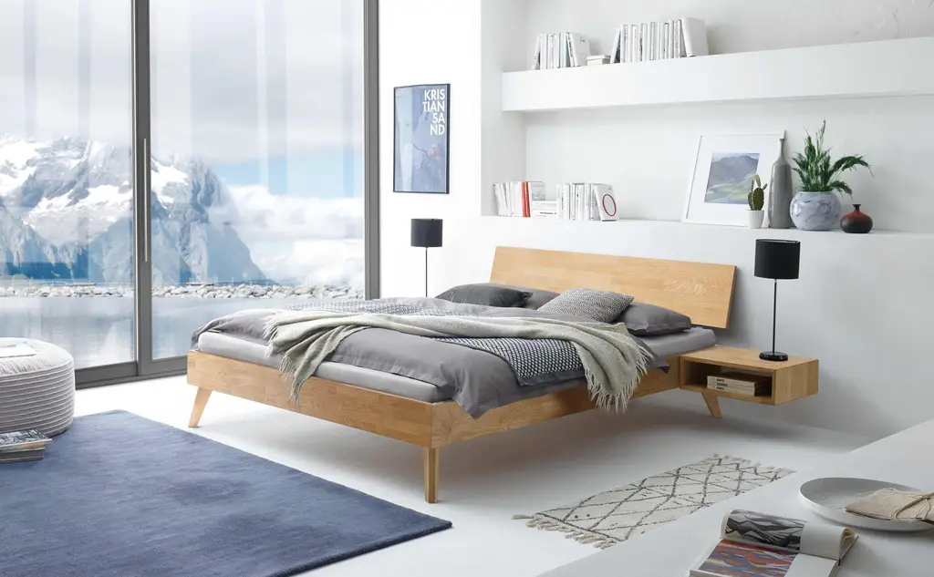 Ancona Houten Bed Hasena Scandinavische Stijl