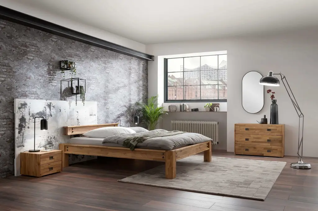 San Sebastian Factory Houten Bed Look Natuurlijk Beuken