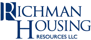 Logo of Richman Housing Resources LLC in blue text
